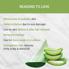 Aloe Vera Gel 97 Percent, Aloe Vera Soothing Moisture Gel 300ML Suitable for All Skin Types