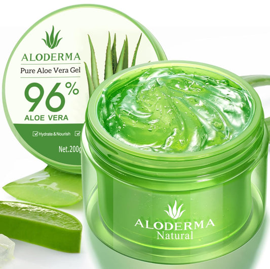 Aloe Vera Gel 97 Percent, Aloe Vera Soothing Moisture Gel 300ML Suitable for All Skin Types